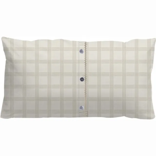 Stapelgoed Buttons - Sierkussen - Bruin - 60x30