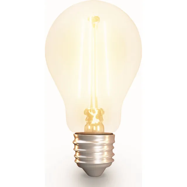 HOFTRONIC SMART Smart E27 LED filament lamp - A60 bolvorm - WiFi & Bluetooth slimme gloeilamp - 800 lumen - 6 Watt - Warm wit tot koud wit - Slimme LED lampen - te bedienen via alle smart assistenten