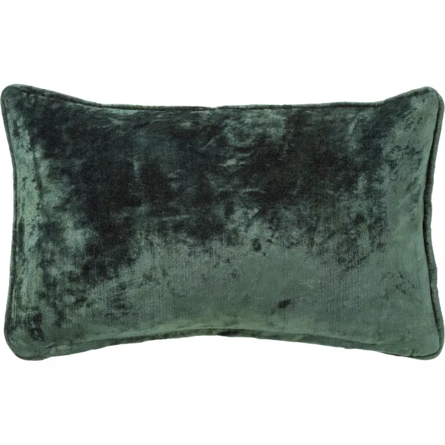 Hoii CHLOE | sierkussen 30x50 cm | Mountain View | groen | Hoii | met duurzame kussenvulling Donkergroen