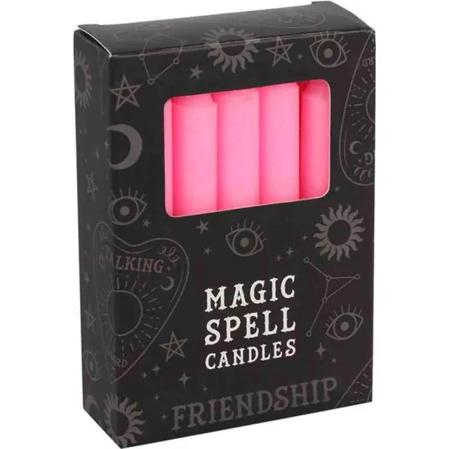 Something Different Friendship Spell Kaars - Set van 12 - Roze