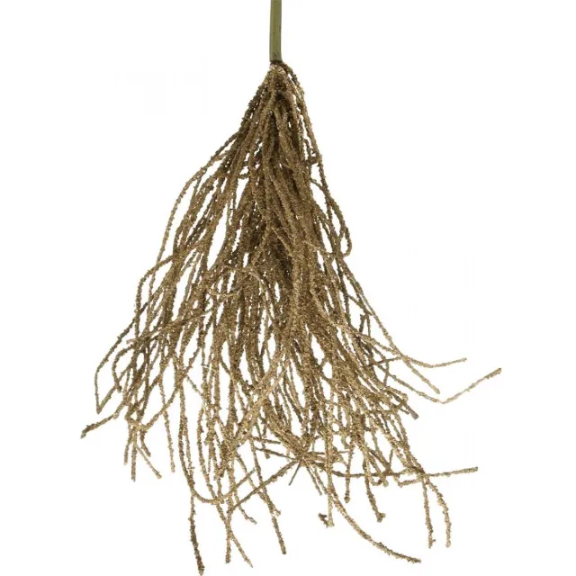 Viana Gras Bush Bruin Kunstmatige Droge Decoratie Herfst Decoratie 48cm