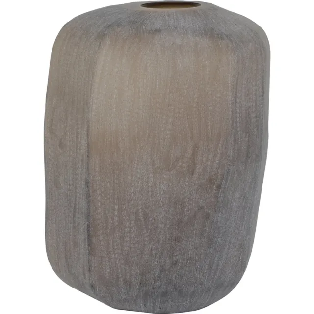 Light & Living Vaas PACENGO - Ø33x42cm - Bruin