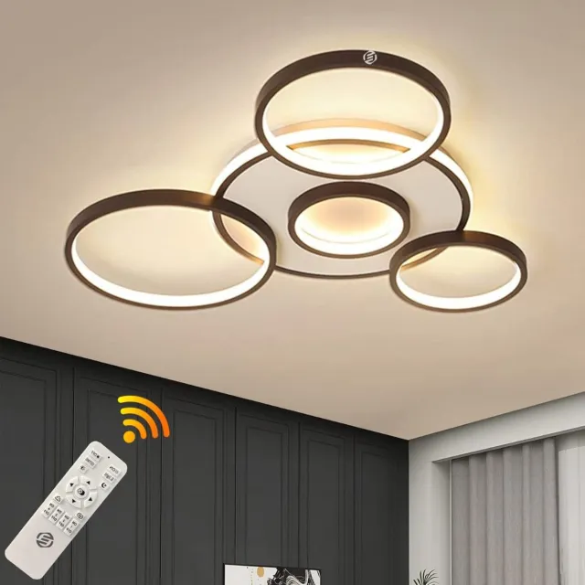 Equivera Plafonaire Lamp - Lamp - Plafond Lamp - Plafonnaire Lamp - Plafondlamp Zwart