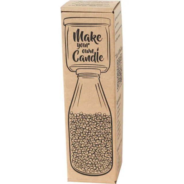 Make Your Own Eigen kaars maken (set) - kaarsen - DIY - Kaarsen pakket - Make your own candle Geel