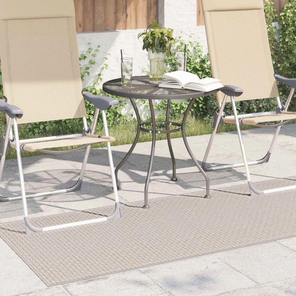 vidaXL Vloerkleden Rechthoekig FARO Crème 150 x 80 cm Polyester, foto 3