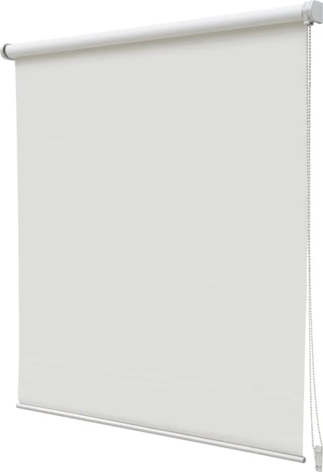 Intensions Rolgordijn - Verduisterend - Uni Luxe Wit - 70x190cm - Intensions Exclusive