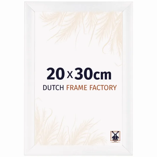 Dutch Frame Factory Fotolijst 20x30 cm - MDF - Wit Mat - Praag