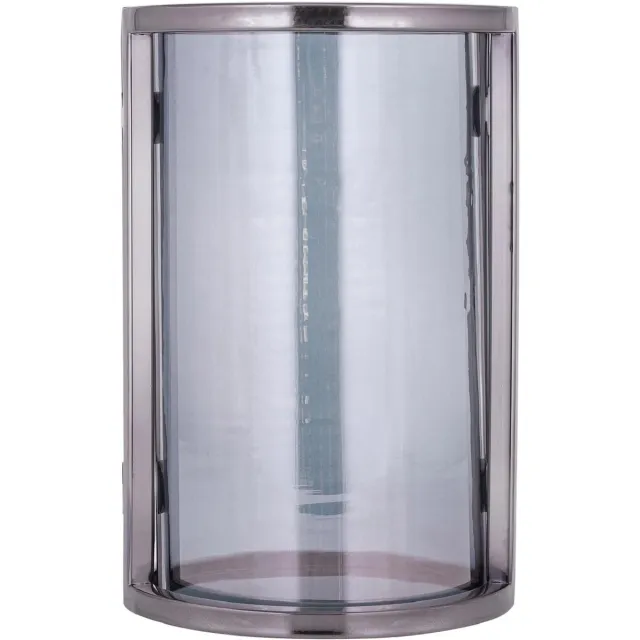 PTMD Windlicht Jarie - Zwart - 18x18x28cm