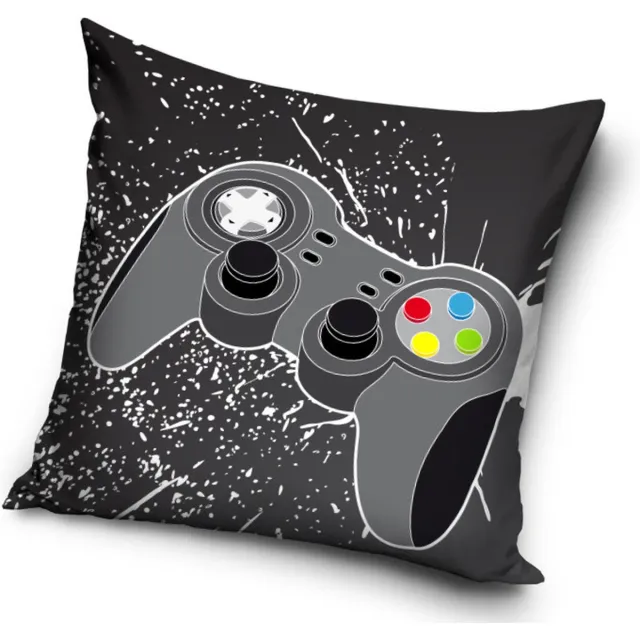Gamer Controller - Sierkussen Kussen 40x40cm Wit
