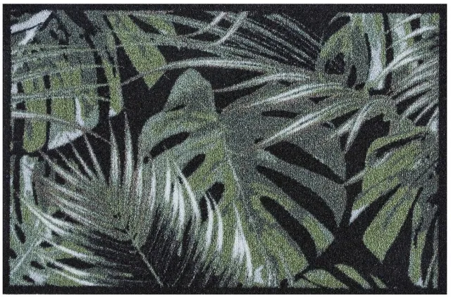 MD-Entree MD Entree - Deurmat - Schoonloopmat - Ambiance - Palm Leaves - 50 x 75 cm Groen