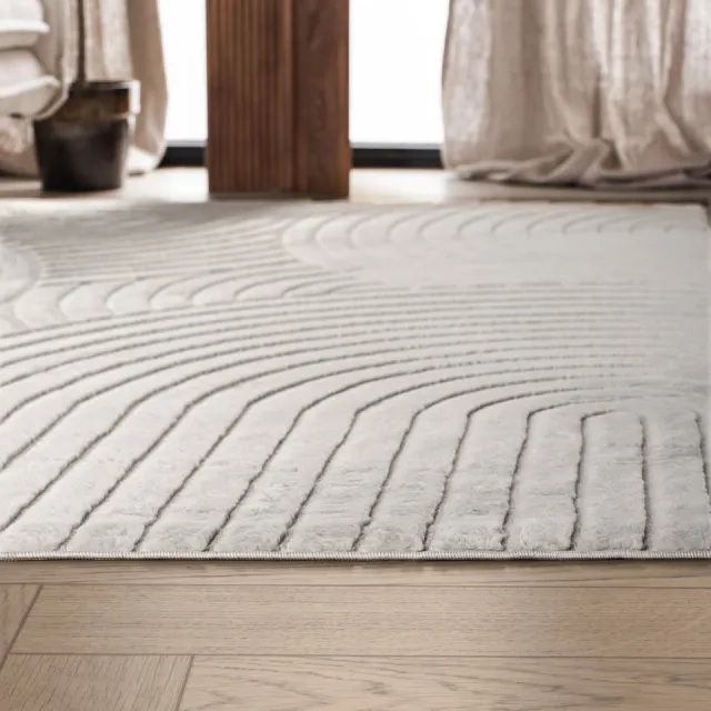 Carpetique Japandi Vloerkleed - Terra Zenith Taupe, foto 2