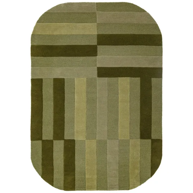 Flair Rugs Eldon vloerkleed groen