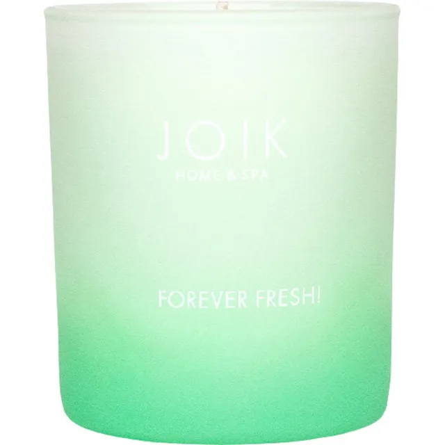 JOIK Vegan Geurkaars Forever Fresh van Koolzaadwas (150 gram) Groen