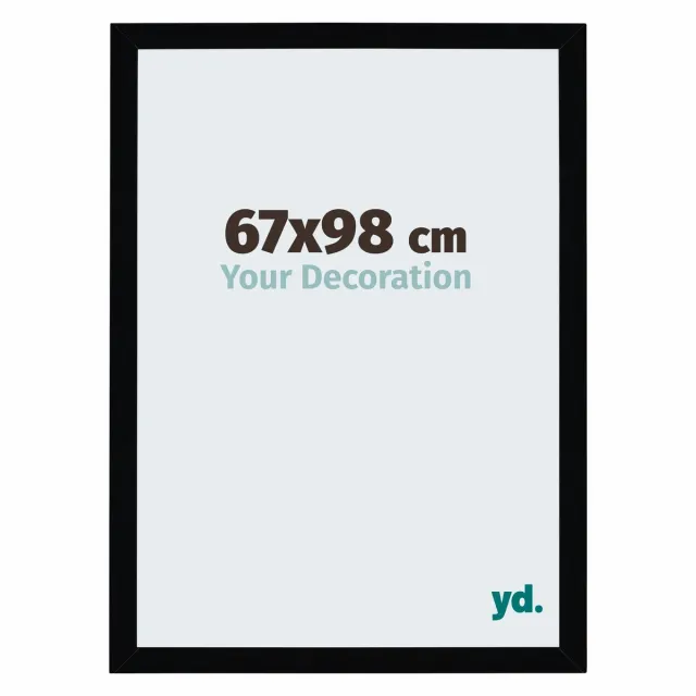 yd. Your Decoration - Fotolijst 67x98 cm - MDF - Zwart Hoogglans - Mura
