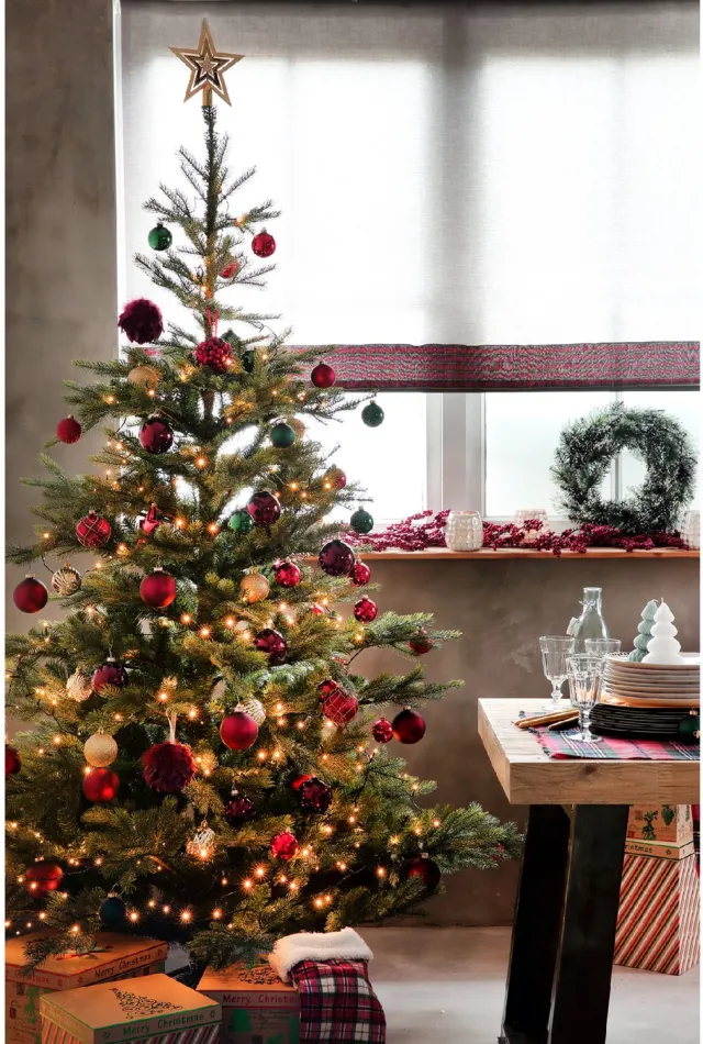 Lumineo Kerstverlichting - 3x - 40 leds -klassiek warm wit -300 cm - black cable - timer en dimmer