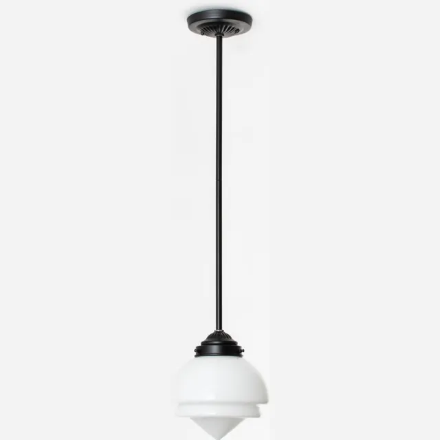 Coloured by Art Hanglamp Small Pointy Moonlight - Art Deco Trade Zwart