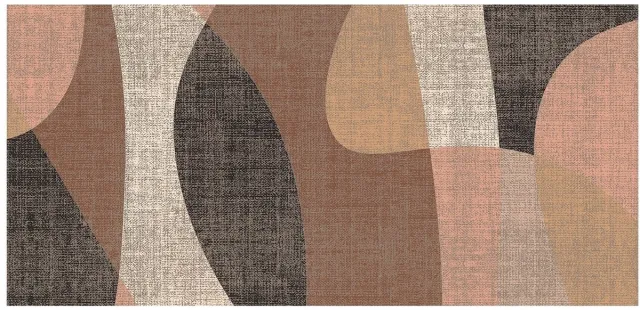 MD-Entree MD Entree - Design mat - Universal - Painting Beige - Vloerkleed - Antislip - Machine wasbaar - 67 x 150 cm