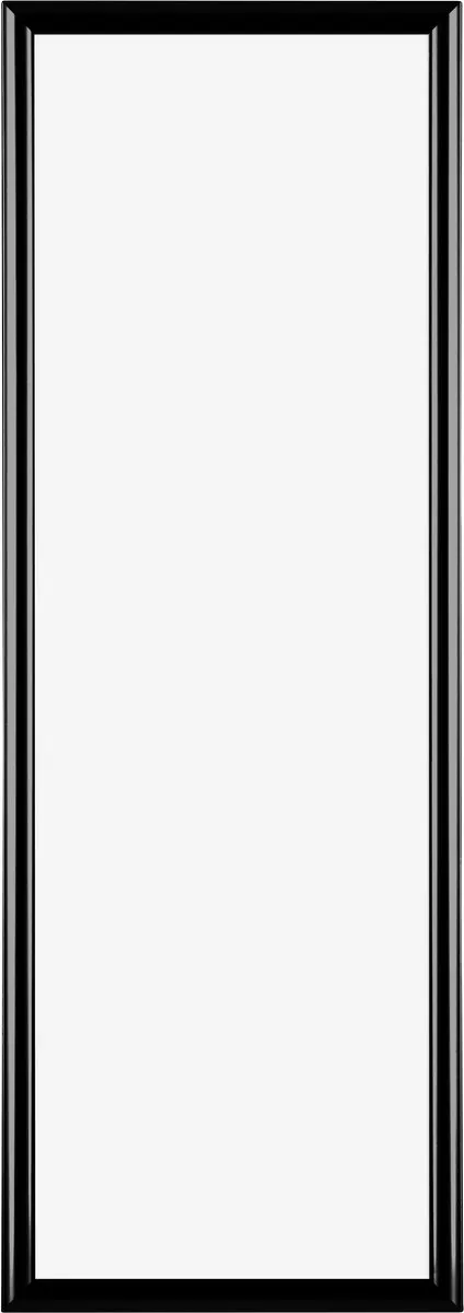 Dutch Frame Factory Fotolijst 25x75 cm - Kunststof - Zwart Hoogglans - Biggy