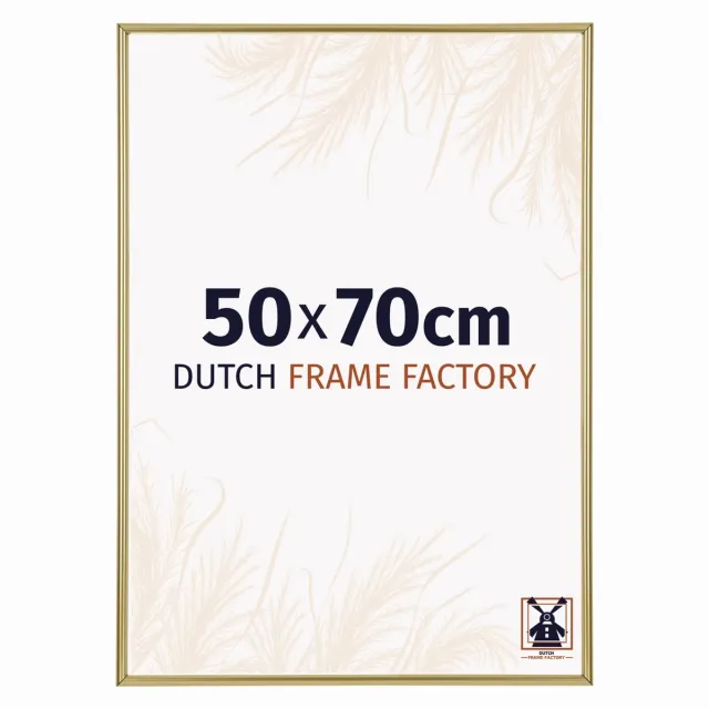 Dutch Frame Factory Fotolijst 50x70 cm - Kunststof - Goud - Angers
