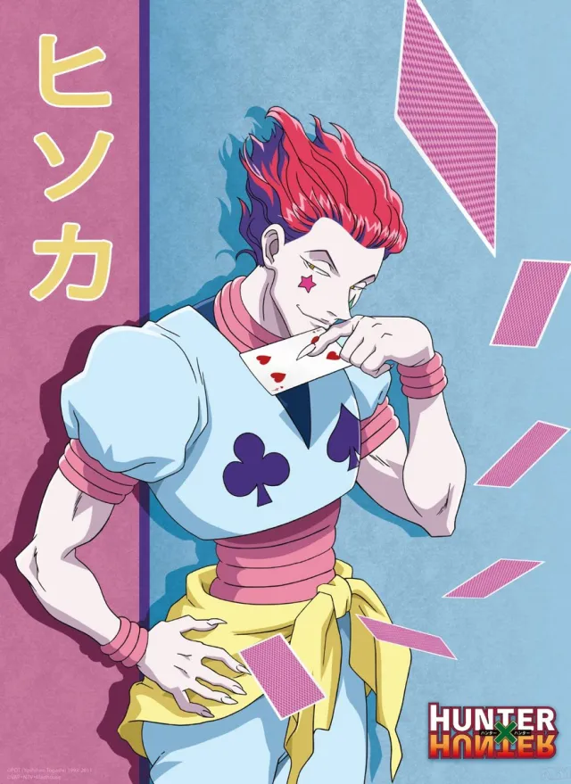 ABYSTYLE Poster Hunter x Hunter - Hisoka 38x52cm divers